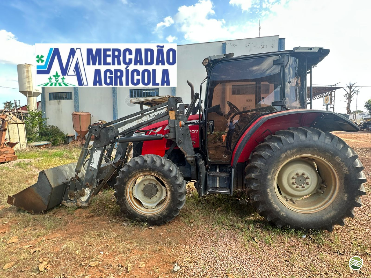 TRATOR MASSEY FERGUSON MF 4707 Tração 4x4 Mercadão Agrícola MT RONDONOPOLIS MATO GROSSO MT